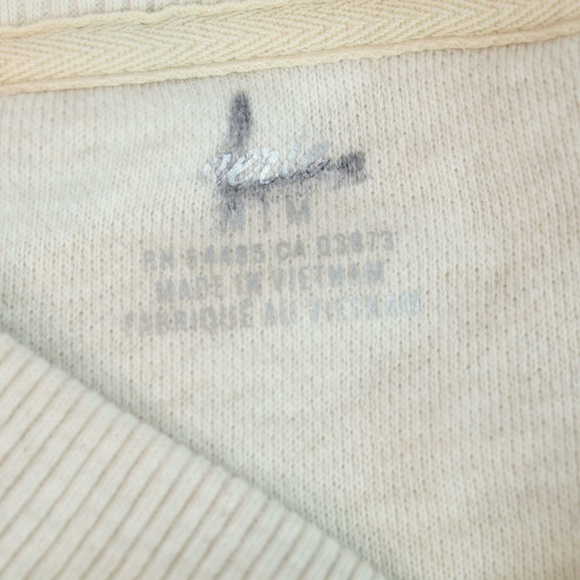 Aerie Beige Camo Long Sleeve Sweatshirt Womens Size Medium - Picture 4 of 4